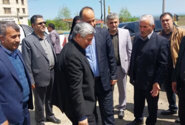 بازدید از مخزن های مکانیکی ذخیره زباله و توضیحات شهردار اسالم از عملکرد این مخزن های زباله